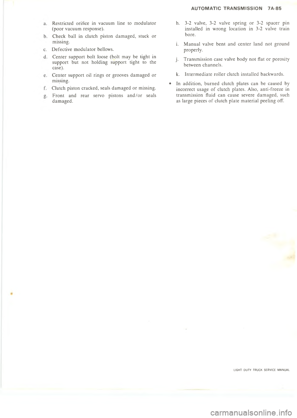 CHEVROLET LIGHT DUTY TRUCK 1973  Service Manual                    C@>, !         
>    !!?
0 *#   * !  % 7 !# 
 !!%

