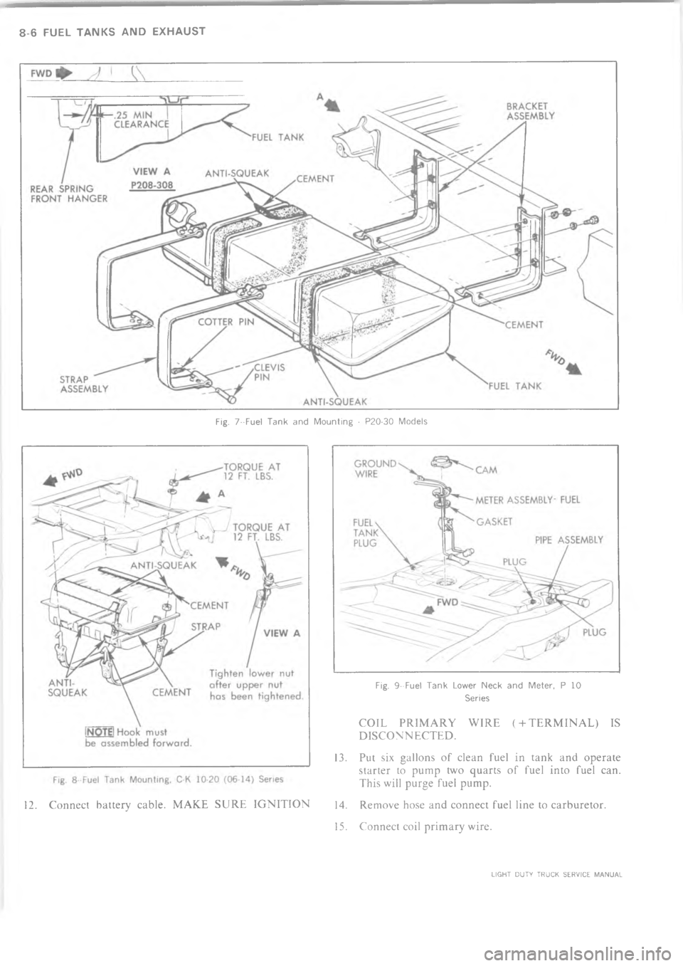 CHEVROLET LIGHT DUTY TRUCK 1973  Service Manual @=  8  	 99% -	@ 	 %		 > 6926 "9    !  !   . 5 @  * = 1 @  +; F + +& F 99% -	@ +B $!@ 	 A  