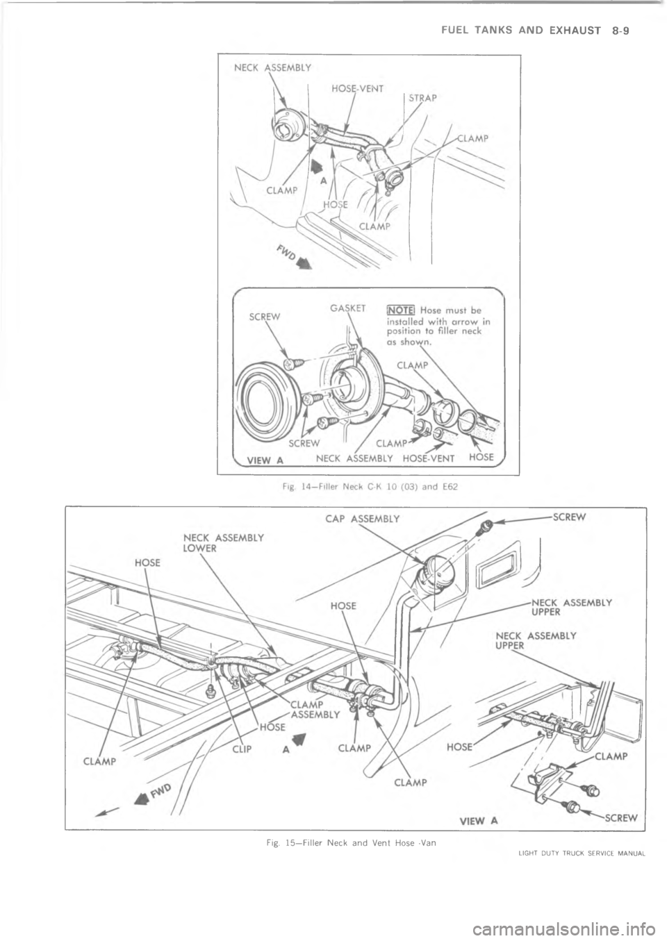 CHEVROLET LIGHT DUTY TRUCK 1973  Service Manual  8     	 @?3>2 6@53 )? +   	 !          