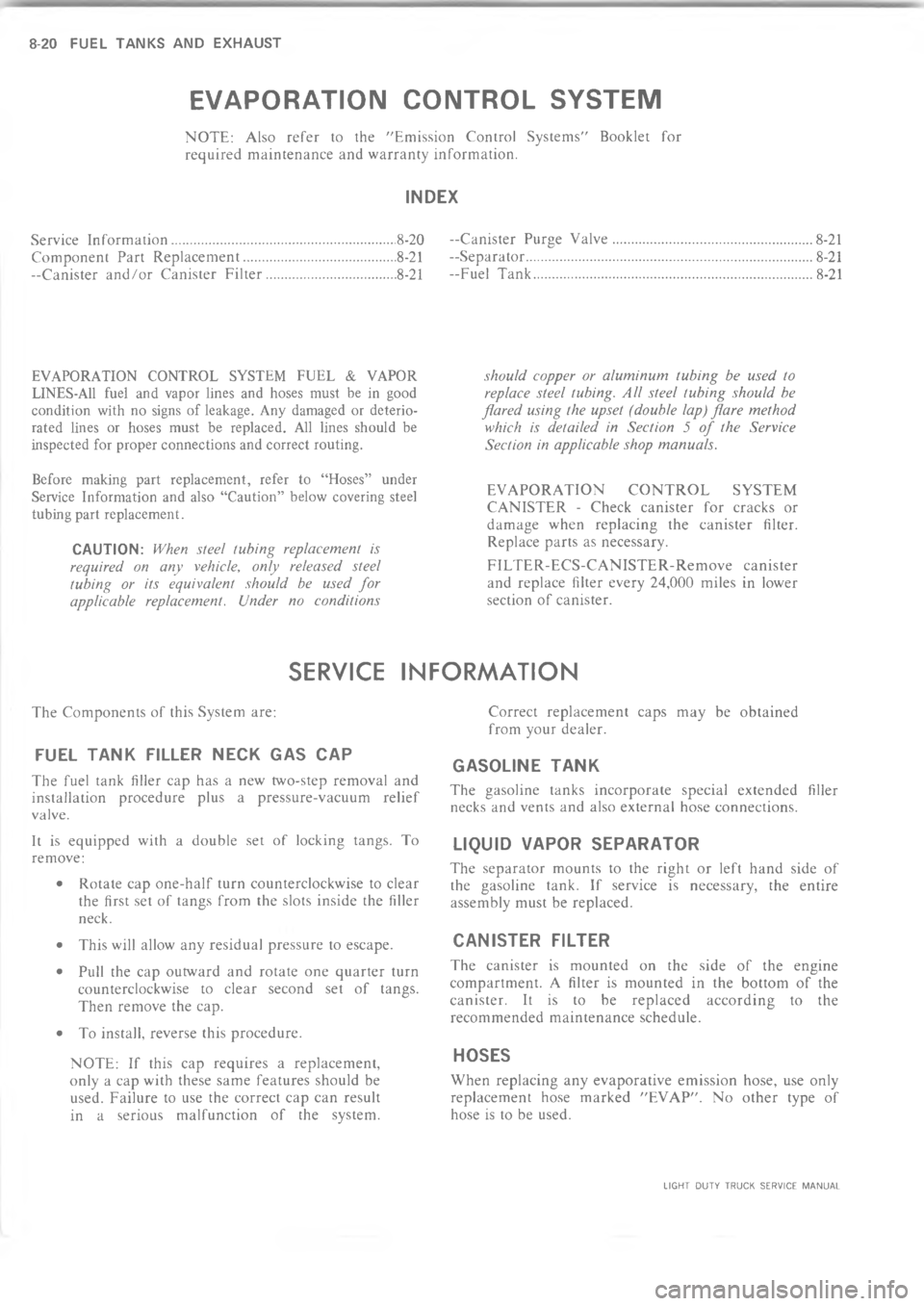 CHEVROLET LIGHT DUTY TRUCK 1973  Service Manual @4  8  	  6
+



0

-\)




B


#


	



>
-
0

,
5

!

"

"


	

D


D
D

"
D
+


0


"

