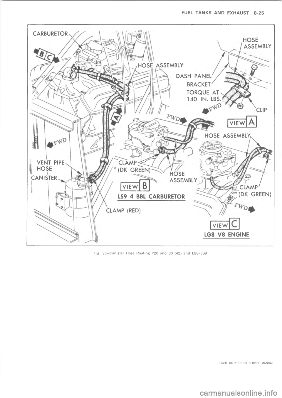 CHEVROLET LIGHT DUTY TRUCK 1973  Service Manual  8     	 @4>(/()-.(
*.  )
  )  / +S
*.  )  )  / +S
,   *    $ ) + M
/(I)-
- . ( 0  )   -  
 4 6  " $  +/
 " ) 1
* .  )  )/+SA
 ) $ -  "
