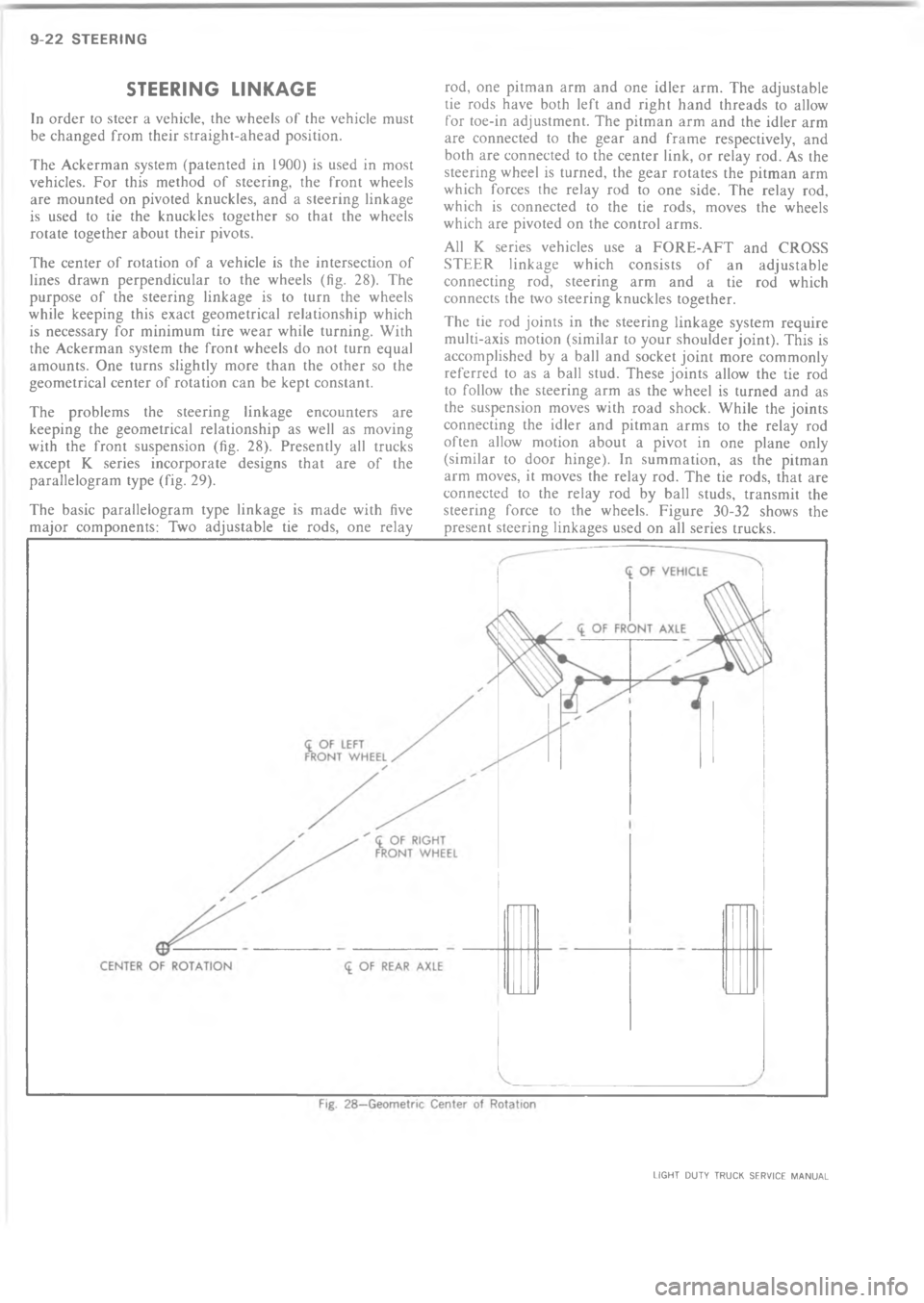 CHEVROLET LIGHT DUTY TRUCK 1973  Service Manual ? 4 4  7                 "* =!
 ! * *   % *  *     *  !  .
  =!   " * 