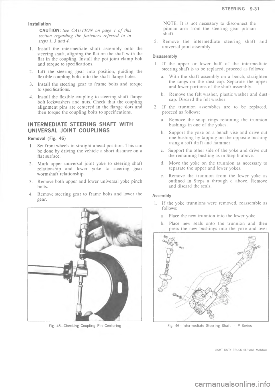 CHEVROLET LIGHT DUTY TRUCK 1973  Service Manual  ?*)-(//(-+$*
     	  >
	
	

!




\(

/











.
\(

/
%+

!
1



!















!








33 