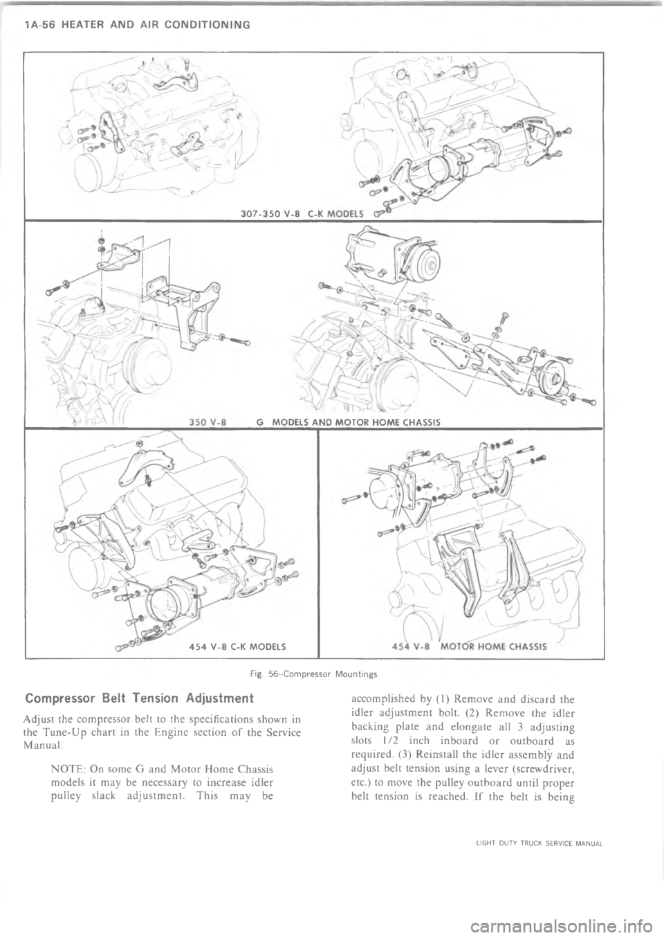 CHEVROLET LIGHT DUTY TRUCK 1973 Manual Online >= 	                    	 	
A > A    @  8   C 
 >    @ 8


4


+




!



 
