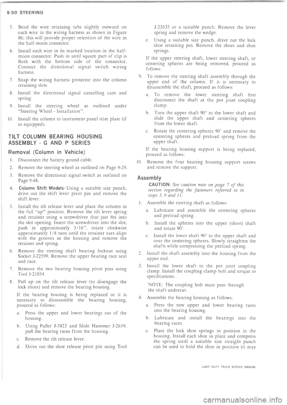 CHEVROLET LIGHT DUTY TRUCK 1973  Service Manual ?  >         1 B * . % ! !%* . 
* .  * .% *!! ! !*.  5%
:9P *!.     * .