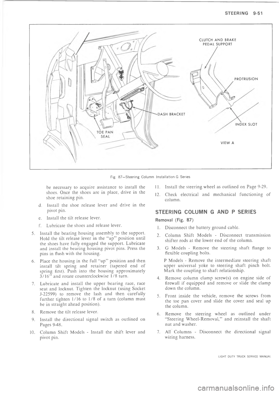 CHEVROLET LIGHT DUTY TRUCK 1973  Service Manual         ? > +-*  $ ,  /(I)
),+ .(-
(.-(". $
"$ , ) Z  +.-
 ") 1  


!*
!*




1
A
*


9

!
\(
3
!
@


:
2
 %!





\(


!
\(

 
