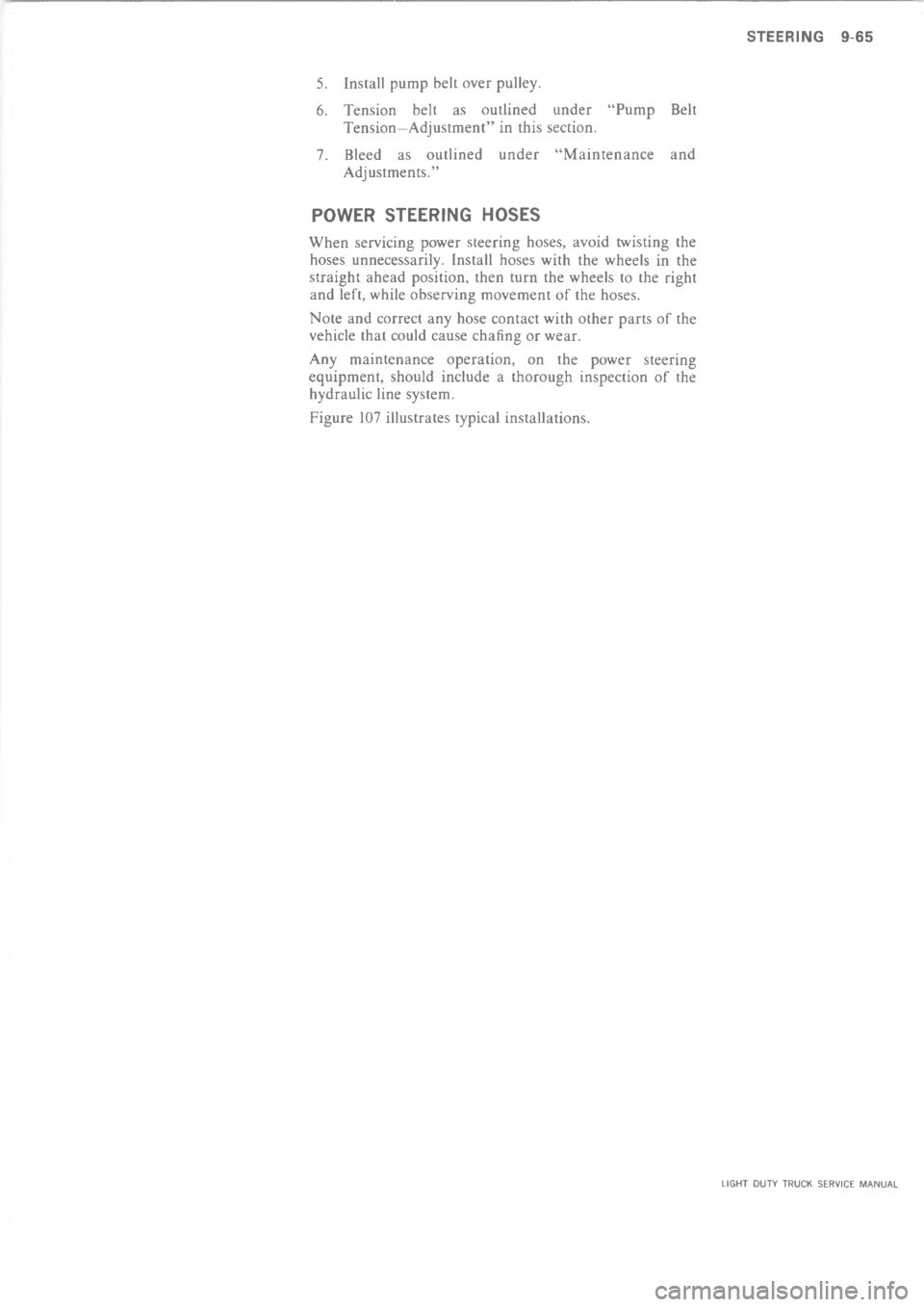 CHEVROLET LIGHT DUTY TRUCK 1973  Service Manual         ?  = >1 	!   
9 "!  !   ^  B
"!J4=!_  *! !
3 B !   ^  