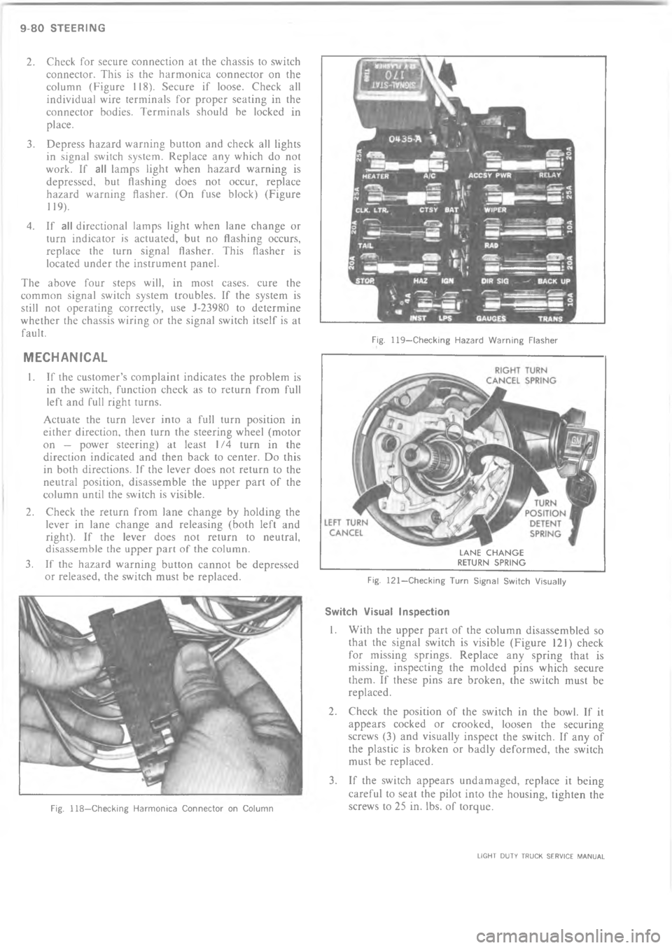 CHEVROLET LIGHT DUTY TRUCK 1973  Service Manual ?  @          0*#  !   * *!!!  !.*
 "*! ! * *   *
 >5% :?   ! 0*# 