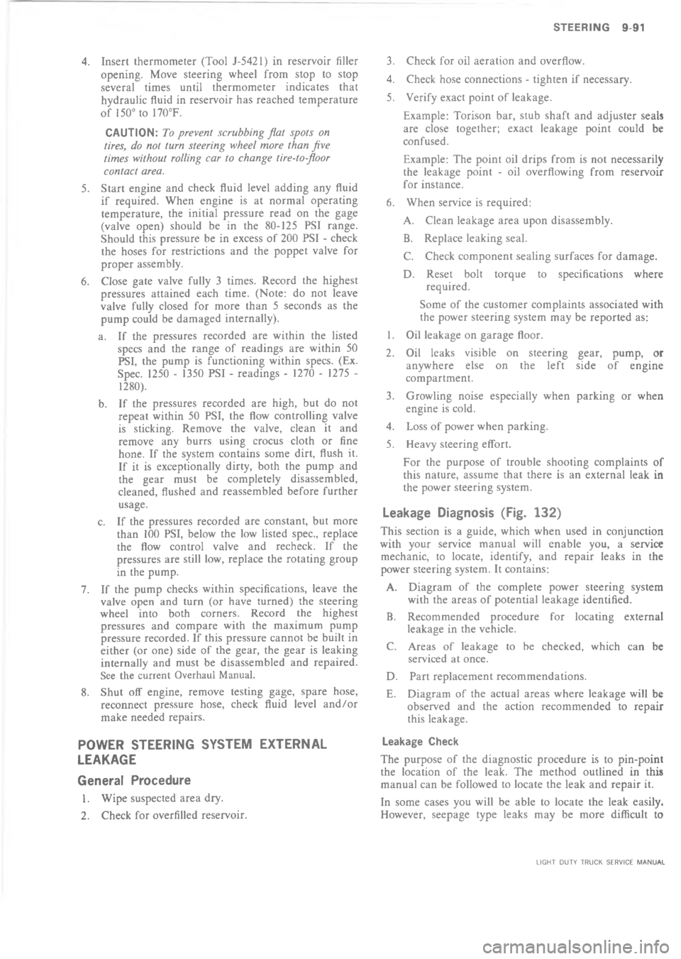 CHEVROLET LIGHT DUTY TRUCK 1973  Service Manual          ?  ? / 	! * >" @1/?  ! 
%  !% .*  !  !
! !  * ! *
*