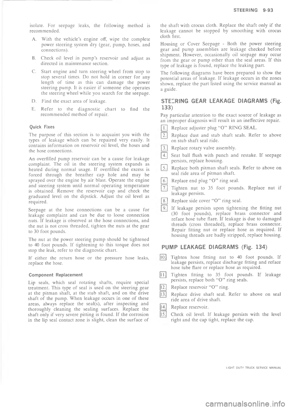 CHEVROLET LIGHT DUTY TRUCK 1973  Service Manual         ?  ? ! 5 !% #!7 * .% * !

4 ;* * *O! % 7 . * 
. !% !!  >%7 