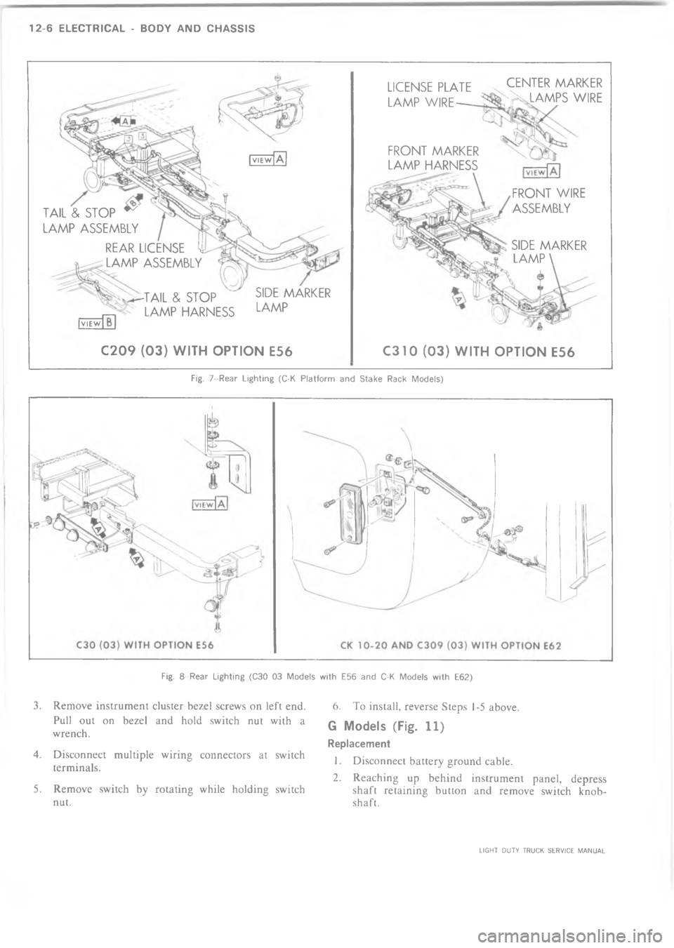 CHEVROLET LIGHT DUTY TRUCK 1973  Service Manual 4=   6  	 
! "    *   #  *
* #5
3 
*  	7	
3




 


 ;






\(
 
.
/

1
9



