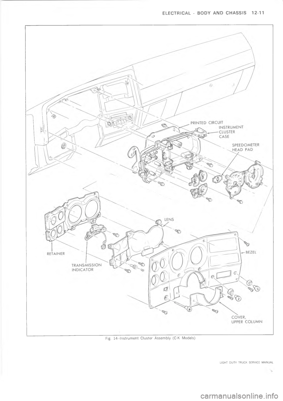 CHEVROLET LIGHT DUTY TRUCK 1973  Service Manual   6  	 4  4 9 " 	    % &  	    %        &  5  J9I     K      