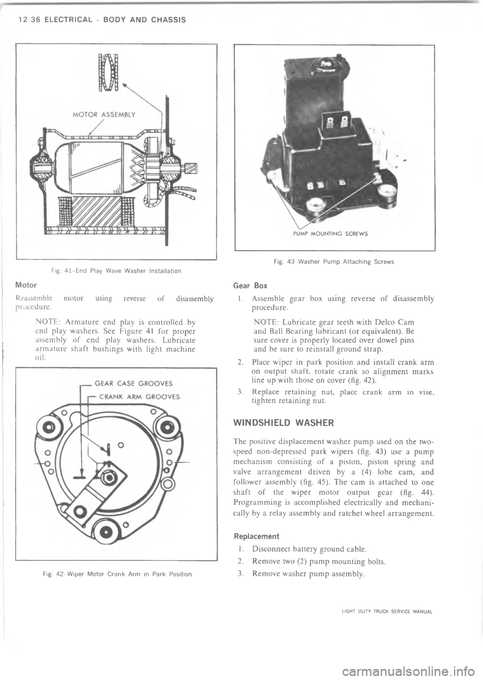 CHEVROLET LIGHT DUTY TRUCK 1973  Service Manual 4 =   6  	4

1

+





%


+

!




\(


"
!



!
 

%


\( 