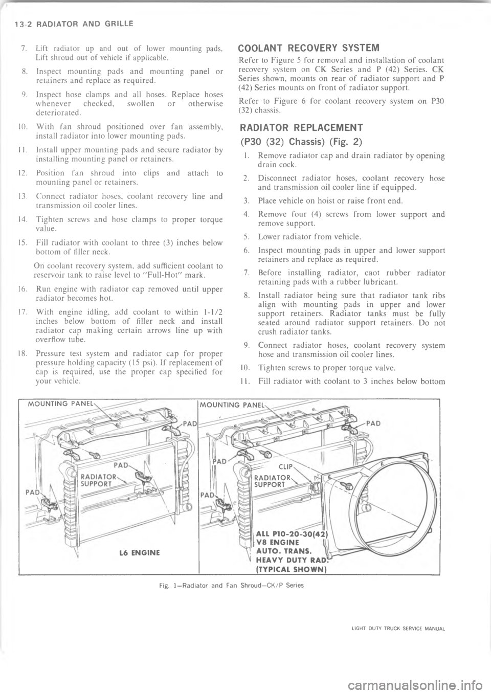 CHEVROLET LIGHT DUTY TRUCK 1973  Service Manual    4                  3       . % !
 !*  * 
: 	! % !  % 