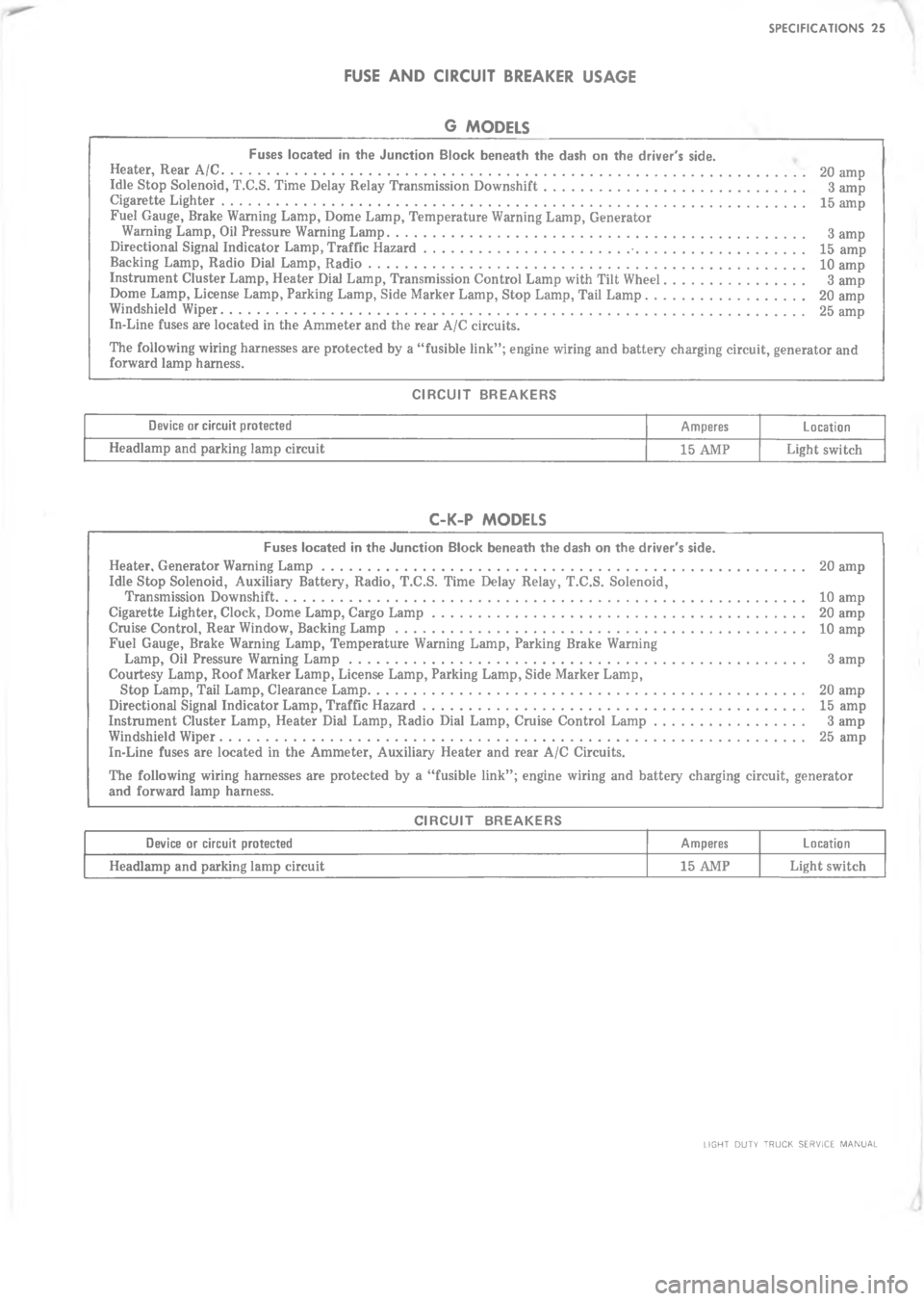 CHEVROLET LIGHT DUTY TRUCK 1973  Service Manual  4 > 	   
 

A
	
06
5
;
$

B
	!

$

;
	
"





A




A
	
"
0

0
5

0

$
	!
;
	
"



A 