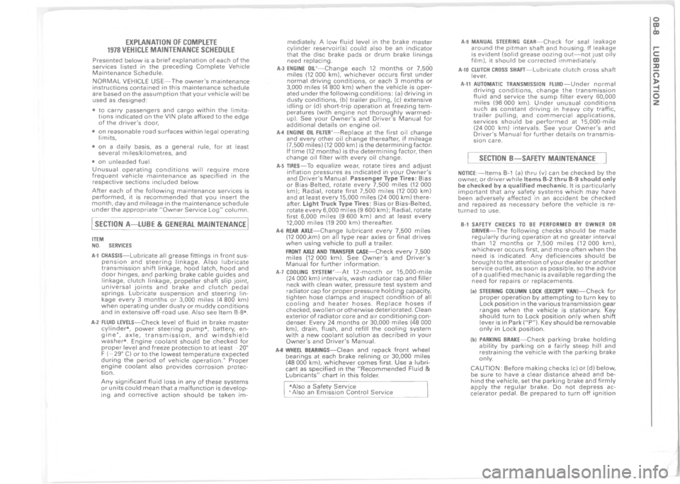 CHEVROLET PASSENGER 1978  Overhaul Manual          !   /    !       ,                     
                                  D     
     