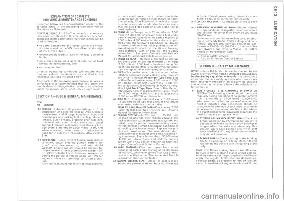 CHEVROLET PASSENGER 1978  Overhaul Manual          !   /    !       ,                    
                                   D     
     