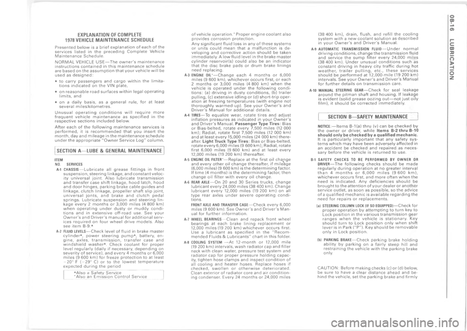 CHEVROLET PASSENGER 1978  Overhaul Manual          !   /    !       ,                    
                                   D     
     