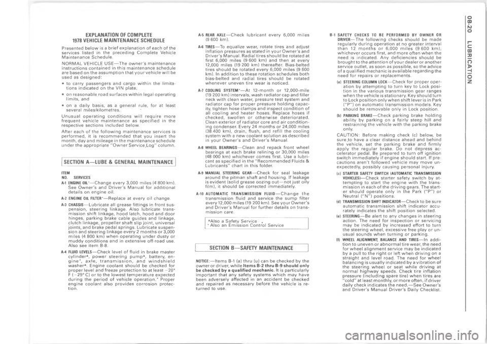 CHEVROLET PASSENGER 1978  Overhaul Manual          !   /    !       ,                    
                                  D     
      