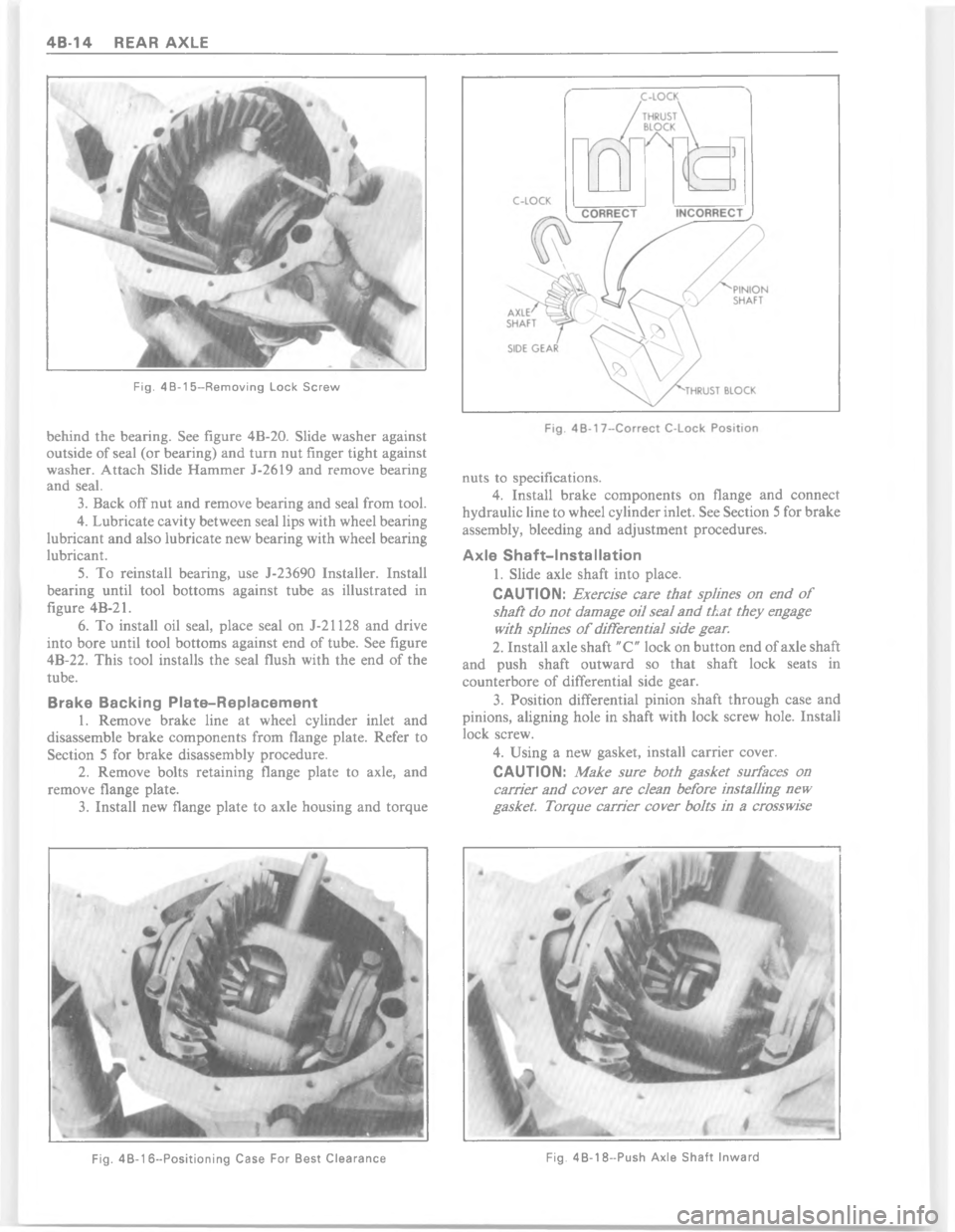 CHEVROLET PASSENGER 1978  Overhaul Manual ; 9)5"B 5G         * /
!

-

,
@


/
!



@1

"

\)\)\) !

4
	 
,
@
+



8
	

4A


,
0

@
!F,

