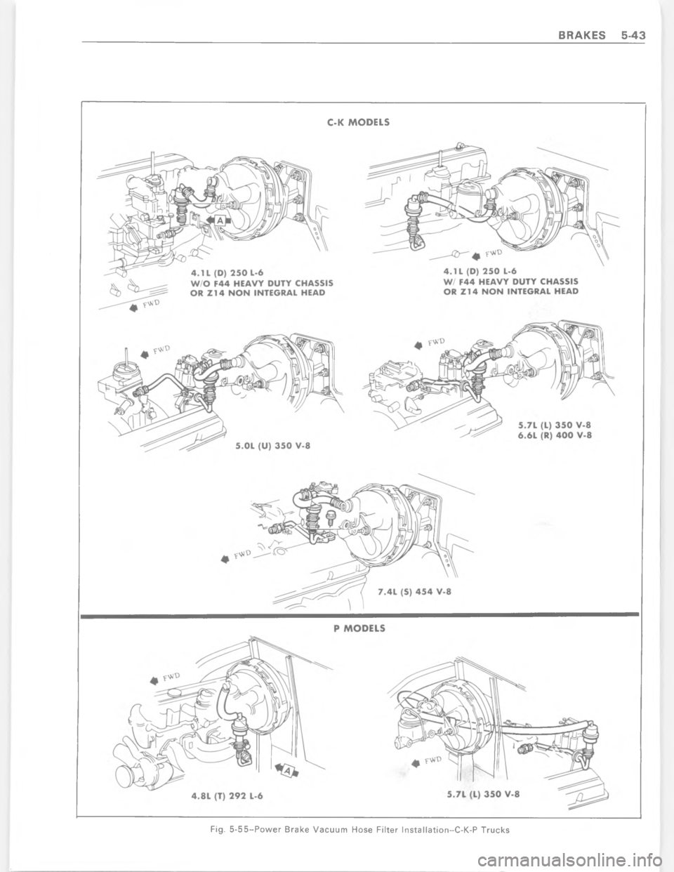 CHEVROLET PASSENGER 1978  Overhaul Manual           