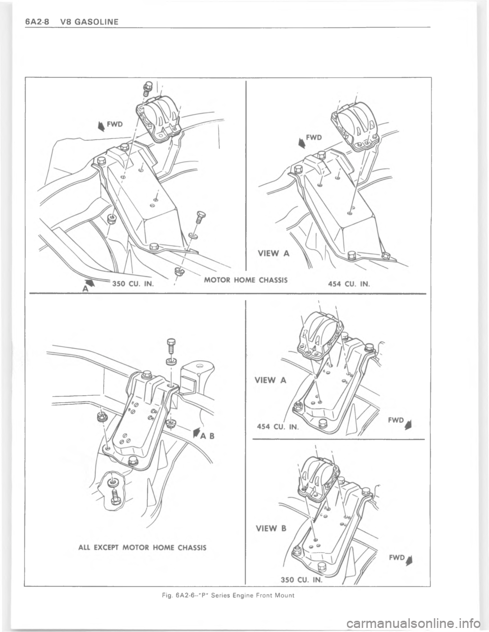 CHEVROLET PASSENGER 1978  Overhaul Manual 