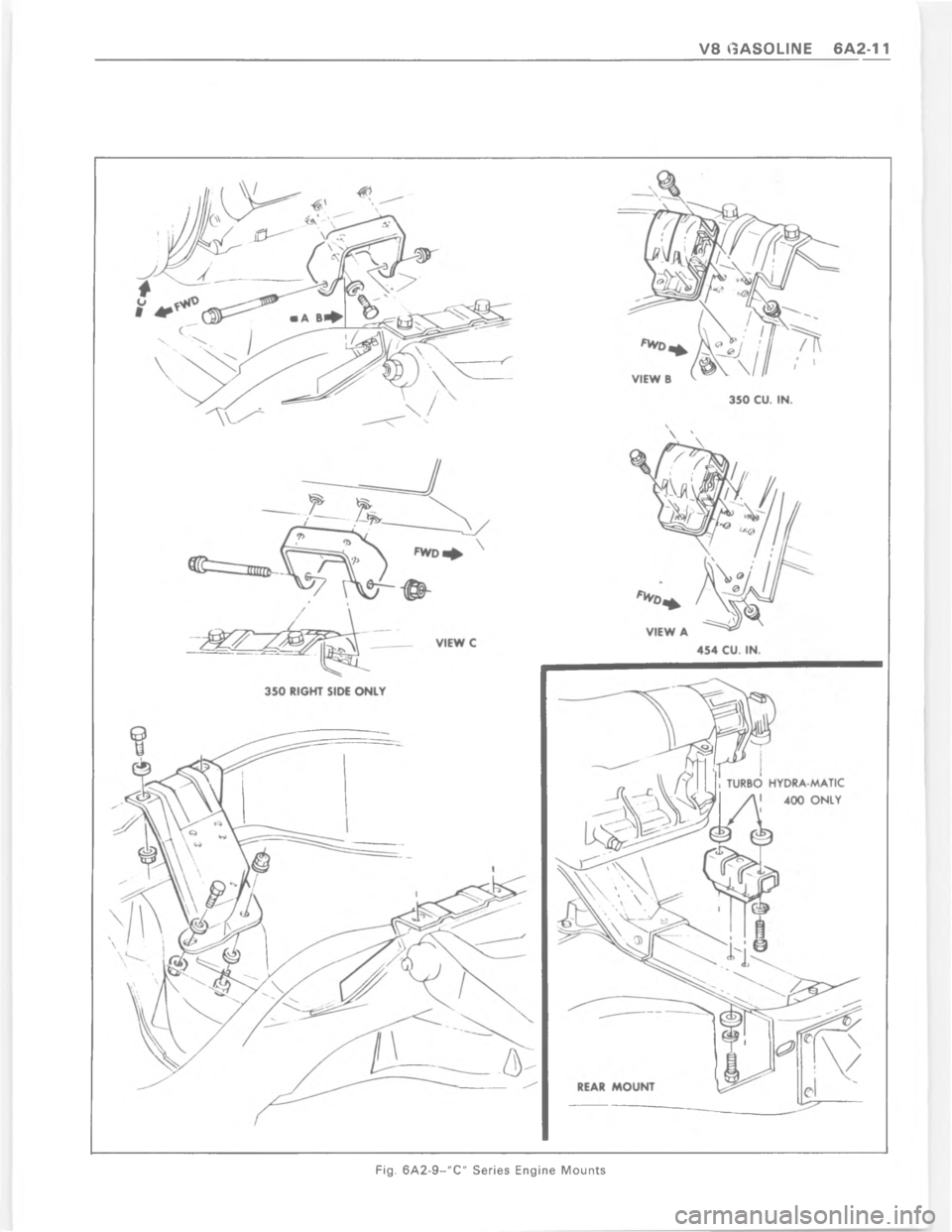 CHEVROLET PASSENGER 1978  Overhaul Manual 