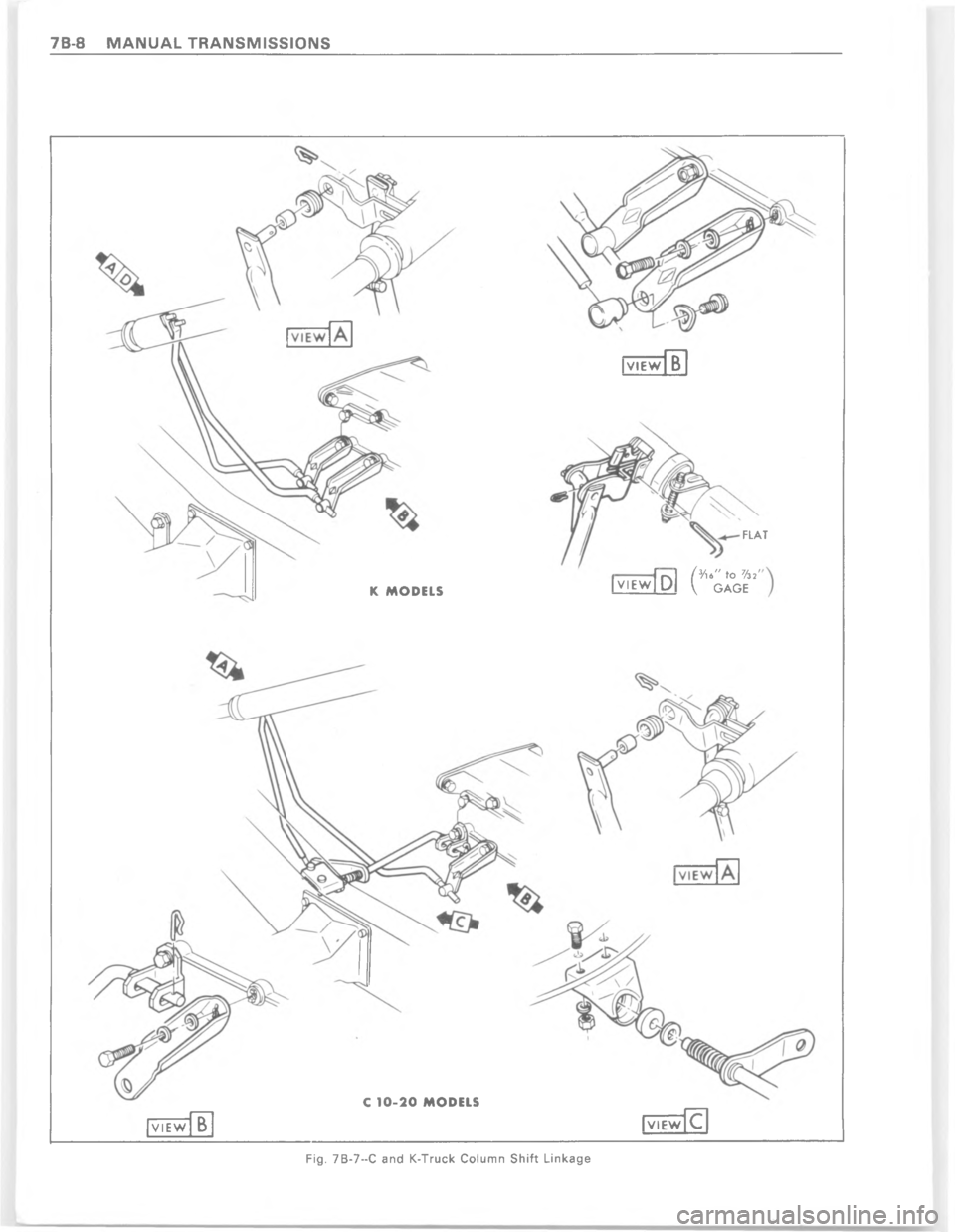 CHEVROLET PASSENGER 1978  Overhaul Manual \D + K ( "
;.
1
1

D"Z 