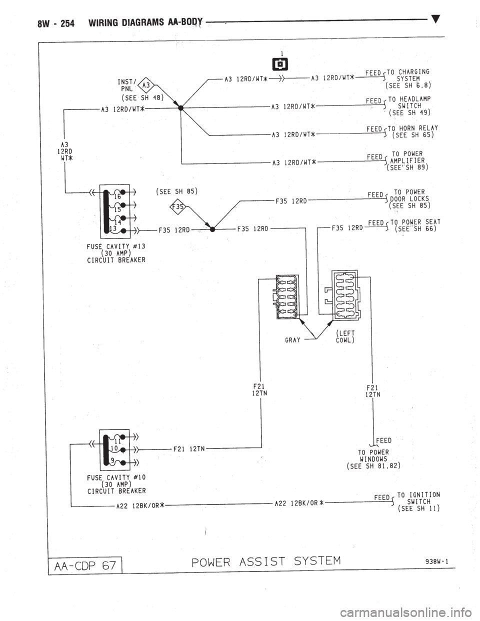 CHEVROLET PLYMOUTH ACCLAIM 1993 Service Manual CHEVROLET PLYMOUTH ACCLAIM 1993 Service Manual