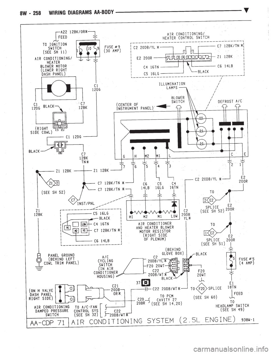 CHEVROLET PLYMOUTH ACCLAIM 1993 Service Manual CHEVROLET PLYMOUTH ACCLAIM 1993 Service Manual