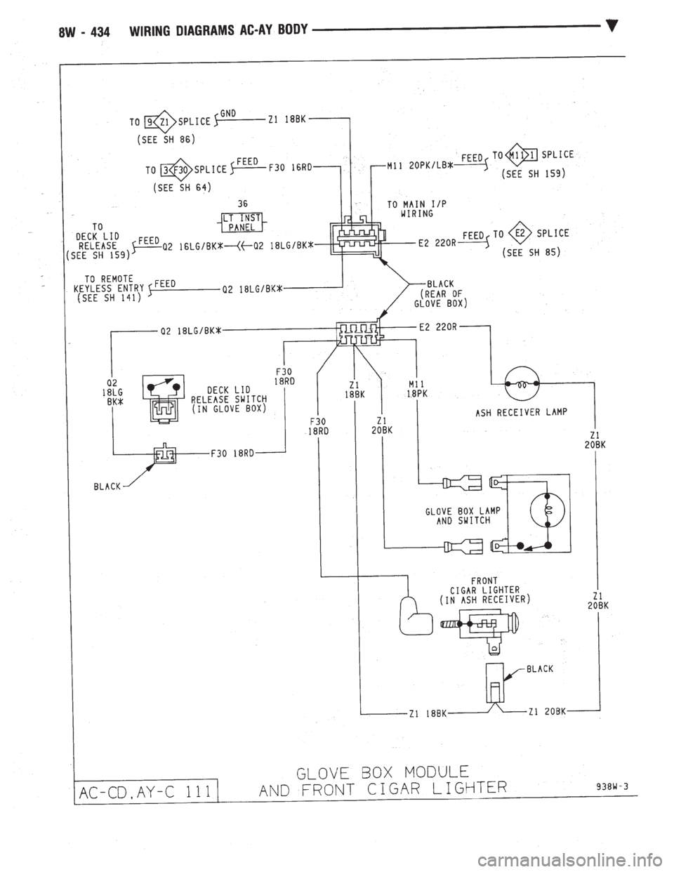 CHEVROLET PLYMOUTH ACCLAIM 1993 Service Manual CHEVROLET PLYMOUTH ACCLAIM 1993 Service Manual
