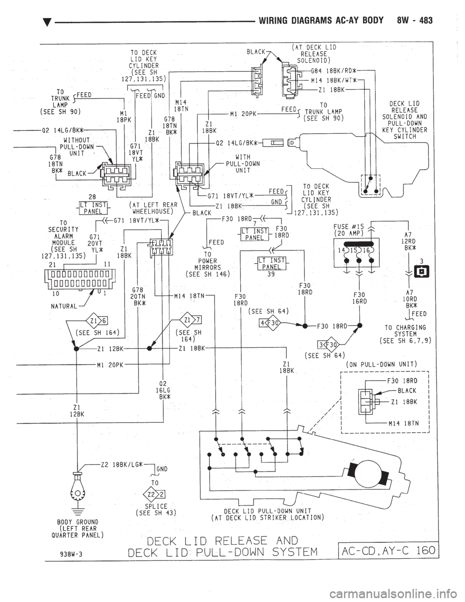 CHEVROLET PLYMOUTH ACCLAIM 1993 Service Manual CHEVROLET PLYMOUTH ACCLAIM 1993 Service Manual