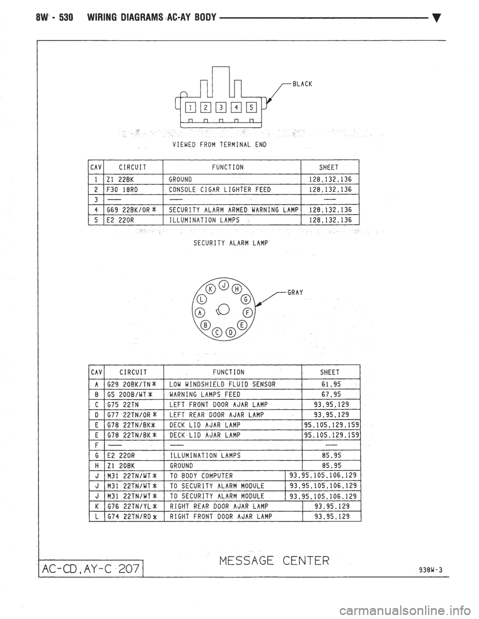 CHEVROLET PLYMOUTH ACCLAIM 1993 Service Manual CHEVROLET PLYMOUTH ACCLAIM 1993 Service Manual