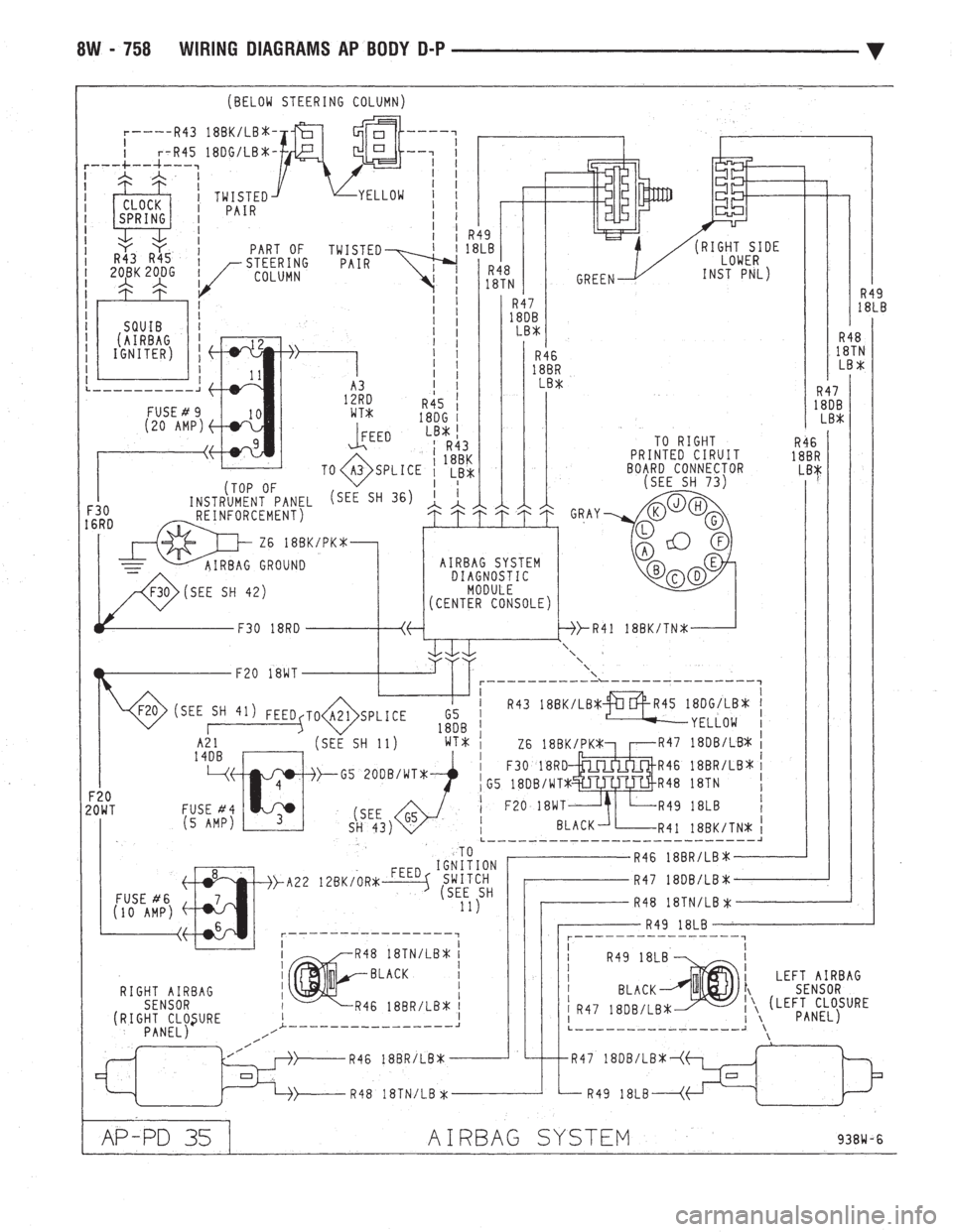 CHEVROLET PLYMOUTH ACCLAIM 1993 Service Manual CHEVROLET PLYMOUTH ACCLAIM 1993 Service Manual