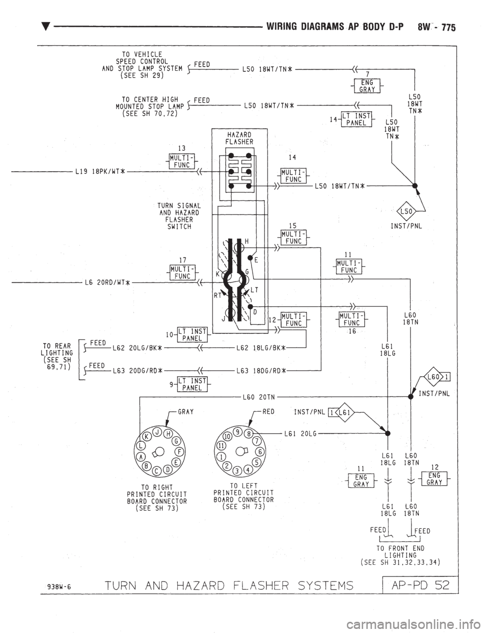 CHEVROLET PLYMOUTH ACCLAIM 1993 Service Manual CHEVROLET PLYMOUTH ACCLAIM 1993 Service Manual