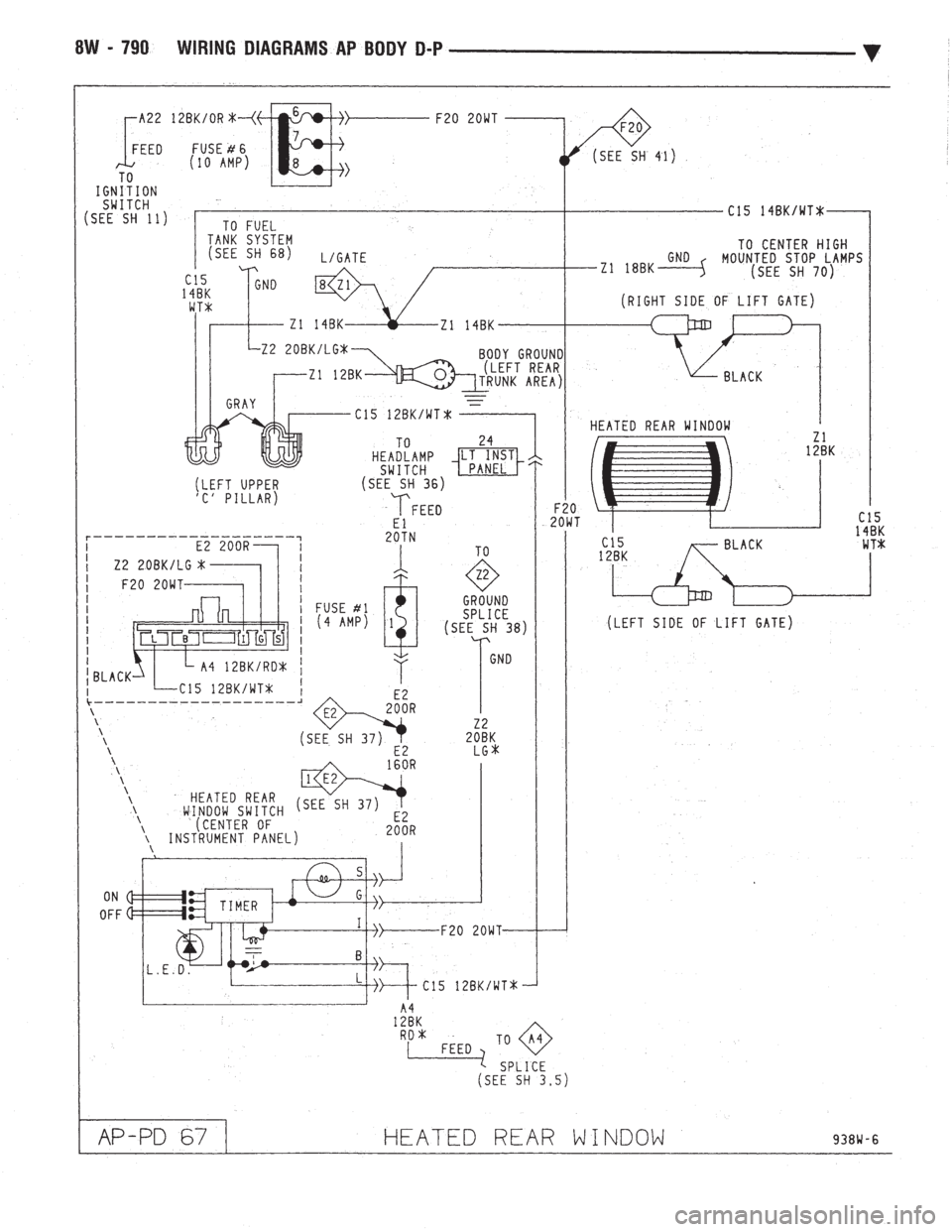 CHEVROLET PLYMOUTH ACCLAIM 1993 Service Manual CHEVROLET PLYMOUTH ACCLAIM 1993 Service Manual
