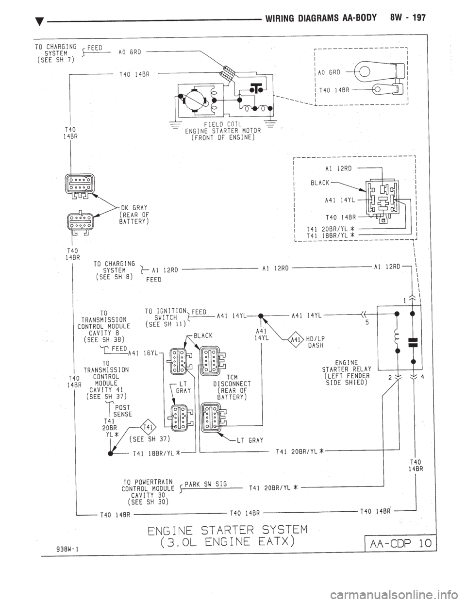 CHEVROLET PLYMOUTH ACCLAIM 1993 Service Manual CHEVROLET PLYMOUTH ACCLAIM 1993 Service Manual