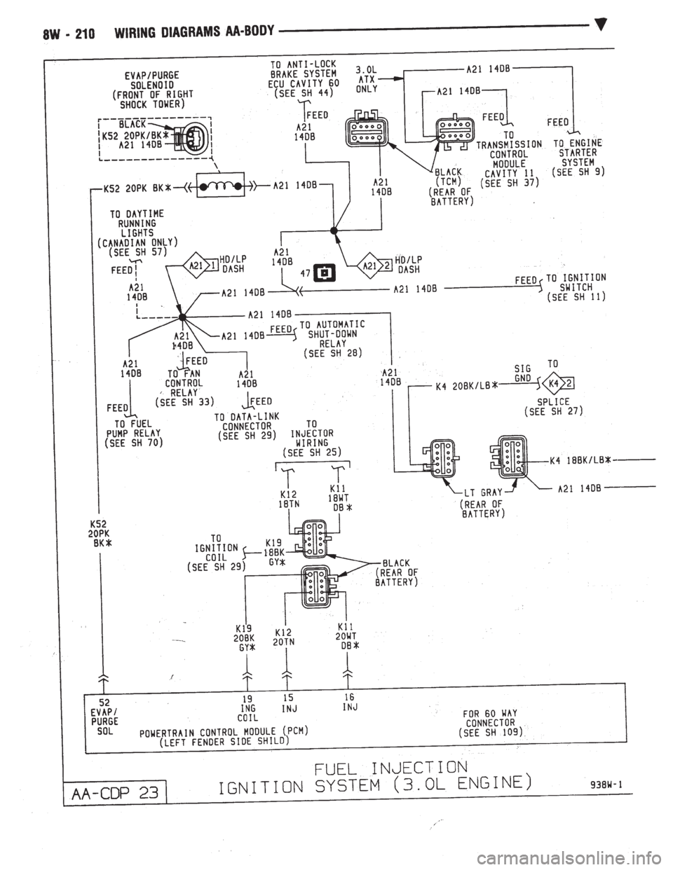 CHEVROLET PLYMOUTH ACCLAIM 1993 Service Manual CHEVROLET PLYMOUTH ACCLAIM 1993 Service Manual