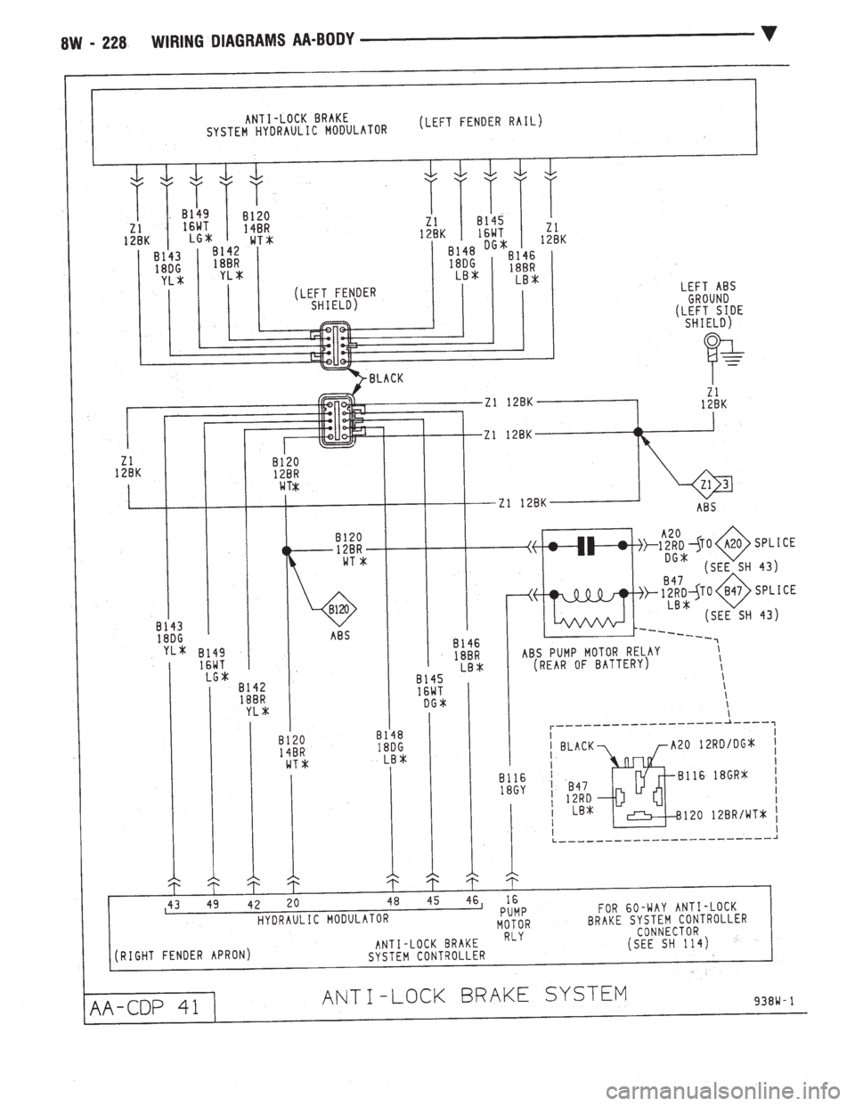 CHEVROLET PLYMOUTH ACCLAIM 1993 Service Manual CHEVROLET PLYMOUTH ACCLAIM 1993 Service Manual