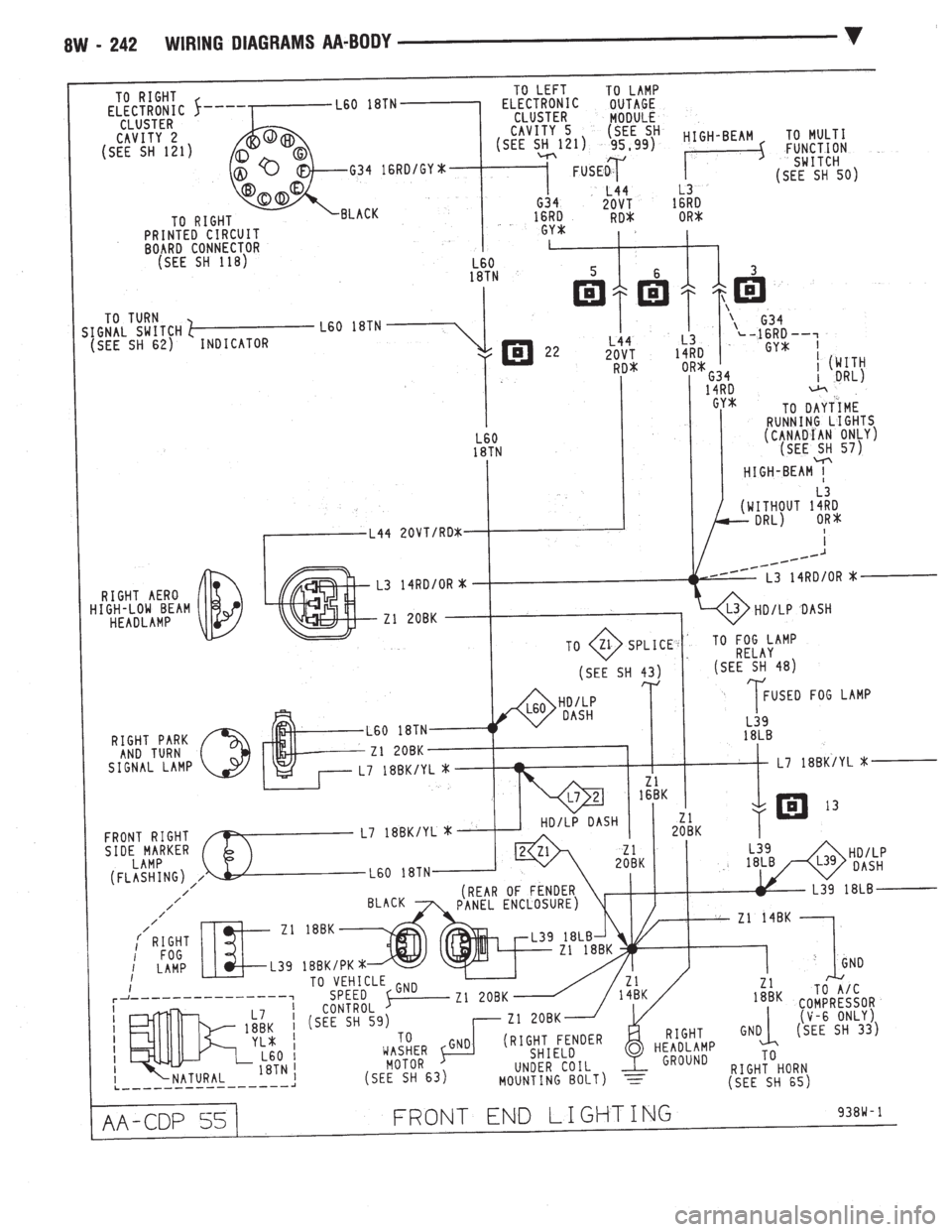 CHEVROLET PLYMOUTH ACCLAIM 1993 Service Manual CHEVROLET PLYMOUTH ACCLAIM 1993 Service Manual