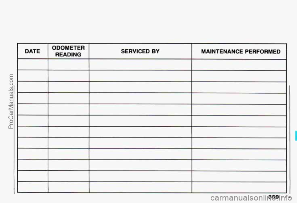 CHEVROLET CAMARO 1993 Owners Manual 309 =
ProCarManuals.com CHEVROLET CAMARO 1993 Owners Manual 309 =
ProCarManuals.com