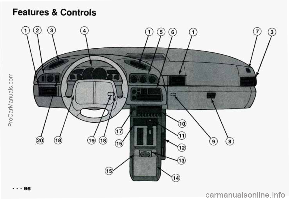 CHEVROLET CAMARO 1993 Owners Manual Features & Controls
ProCarManuals.com CHEVROLET CAMARO 1993 Owners Manual Features & Controls
ProCarManuals.com