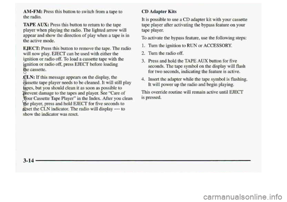 CHEVROLET S10 1998 Owners Manual 4.
I
ProCarManuals.com CHEVROLET S10 1998 Owners Manual 4.
I
ProCarManuals.com