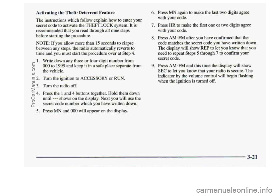 CHEVROLET S10 1998 Owners Manual 3
ProCarManuals.com CHEVROLET S10 1998 Owners Manual 3
ProCarManuals.com
