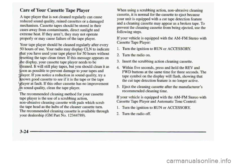 CHEVROLET S10 1998 Owners Manual 3-24.
ProCarManuals.com CHEVROLET S10 1998 Owners Manual 3-24.
ProCarManuals.com