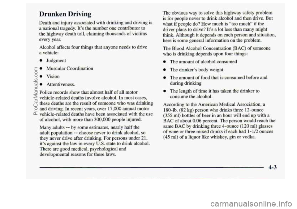 CHEVROLET S10 1998 Owners Manual Vision
4-3
ProCarManuals.com CHEVROLET S10 1998 Owners Manual Vision
4-3
ProCarManuals.com