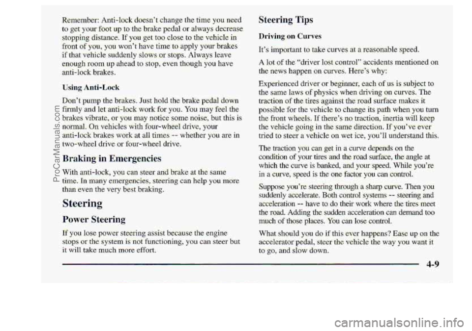 CHEVROLET S10 1998 Owners Manual ProCarManuals.com CHEVROLET S10 1998 Owners Manual ProCarManuals.com
