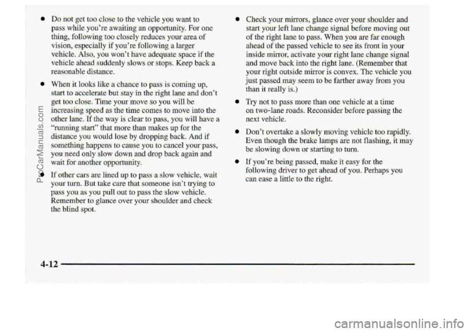 CHEVROLET S10 1998 Owners Manual *.
4-12 i
ProCarManuals.com CHEVROLET S10 1998 Owners Manual *.
4-12 i
ProCarManuals.com