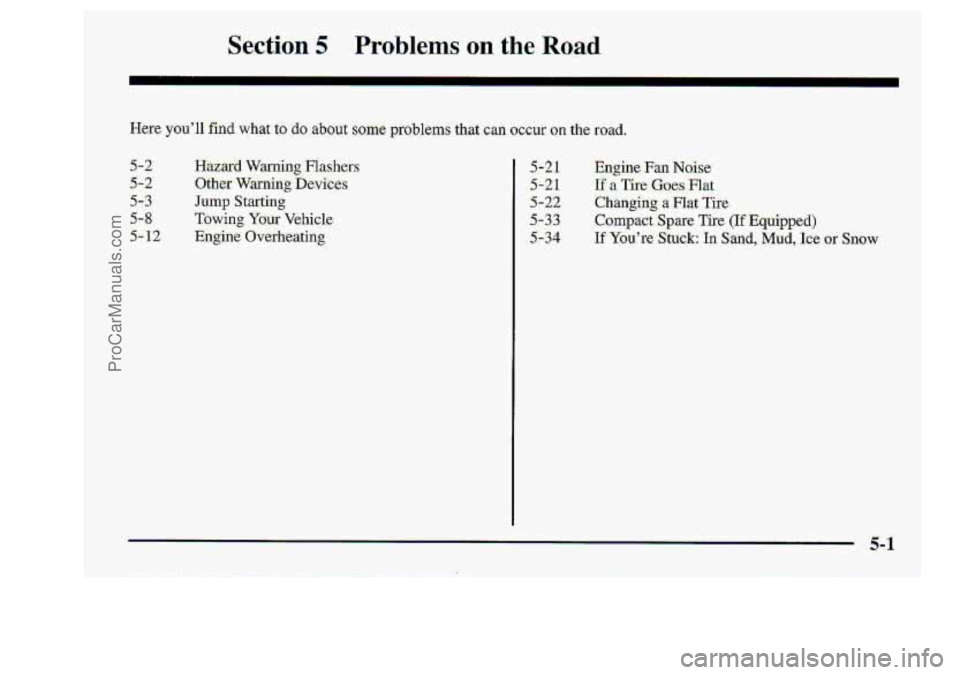 CHEVROLET S10 1998 Owners Manual ProCarManuals.com CHEVROLET S10 1998 Owners Manual ProCarManuals.com