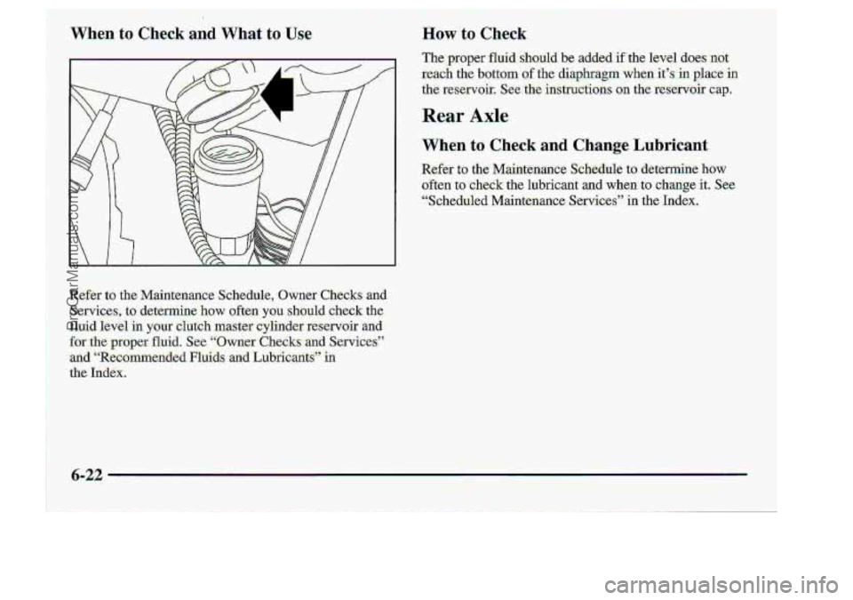 CHEVROLET S10 1998  Owners Manual ProCarManuals.com 